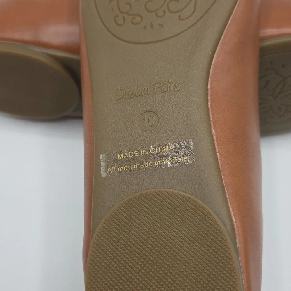 NWOT Women’s Ballet Flats Size 10 | Crossover Ankle Straps | Boho Classic - Picture 5 of 7